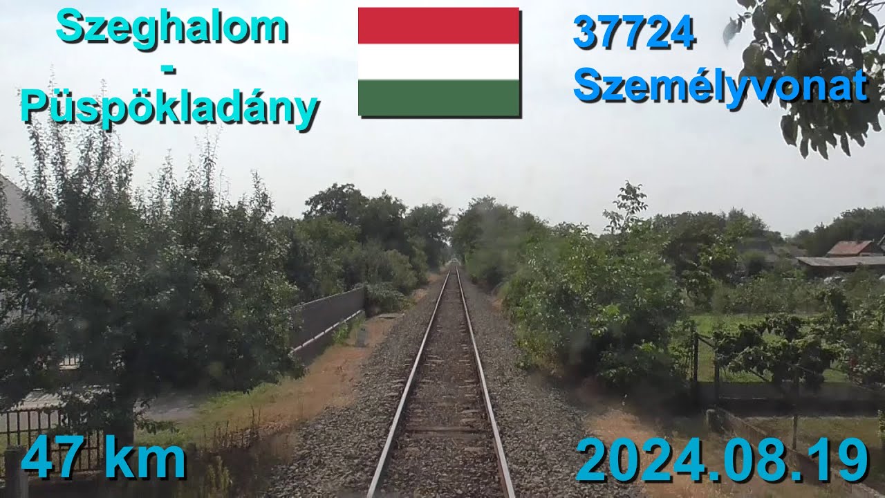 Route Szeghalom-Füzesgyarmat-Biharnagybajom-Püspökladány, 37724 Személyvonat(Szeghalom-Püspökladány)