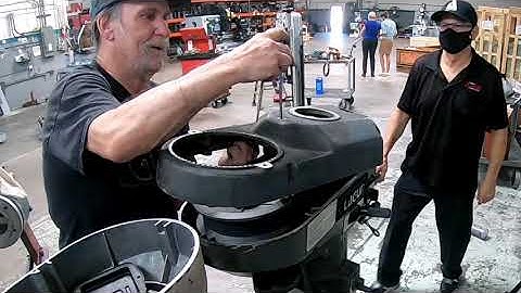 Lessons with Lagun: How to change a belt on our first Gen vertical head