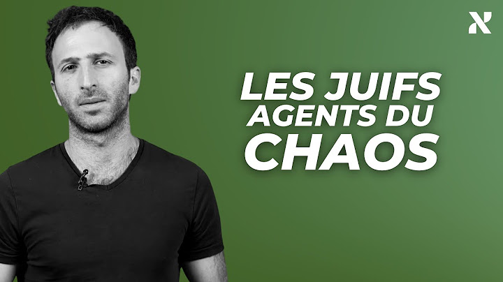Jews, Agents of Chaos - by Jonas Pardo