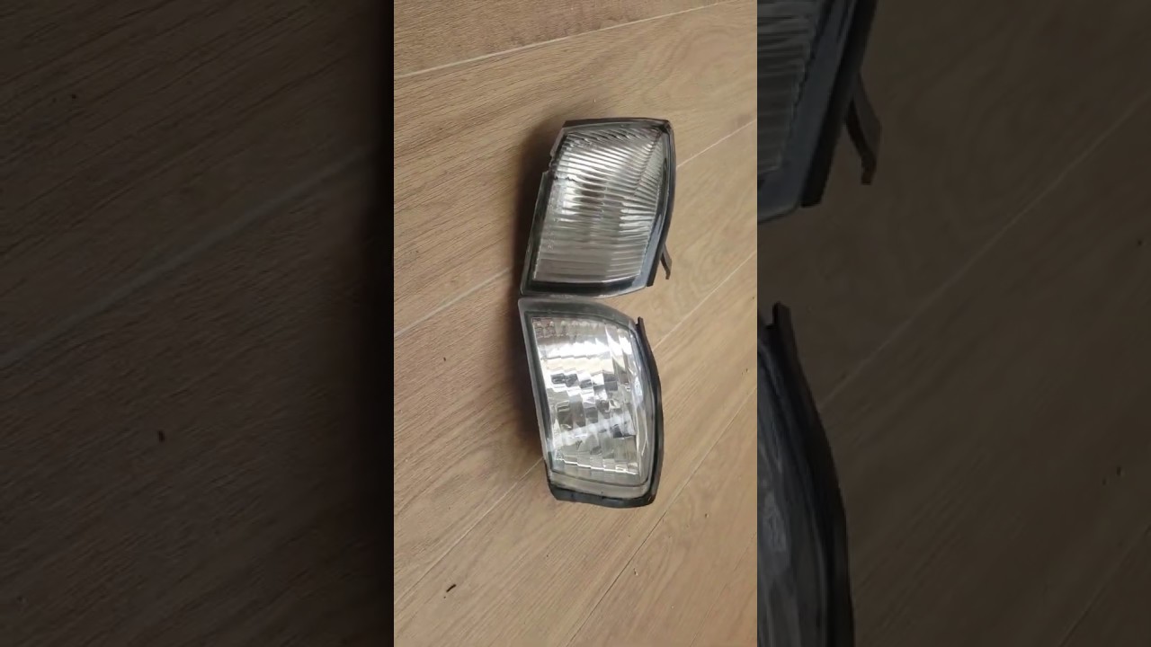NissaN Oem S14 Kouki Corner Light VS Junyan Crystal Corner Light