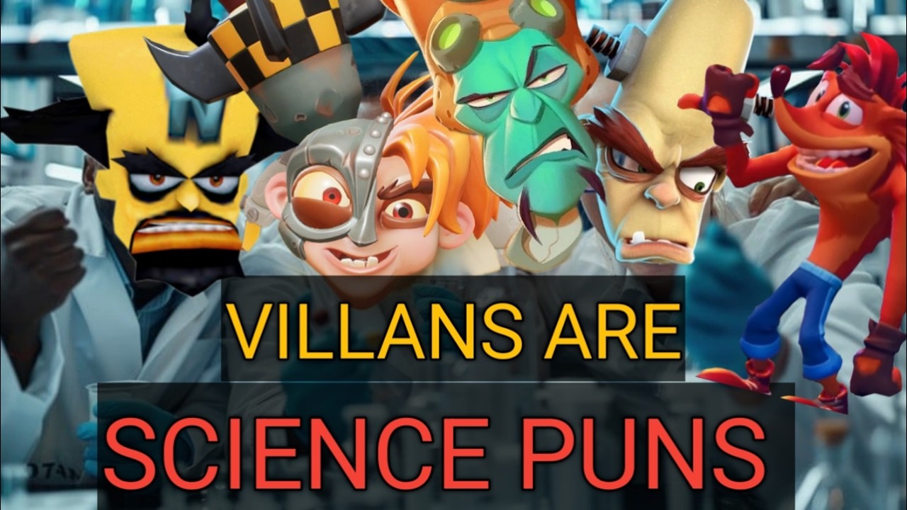 When Crash Bandicoot Teaches You Science!