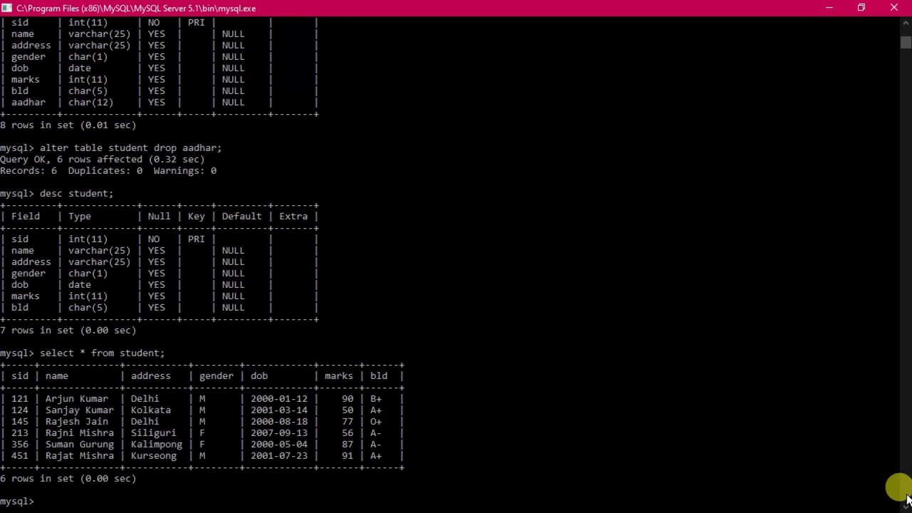 My SQL Part 4 YouTube My sql part 4 youtube