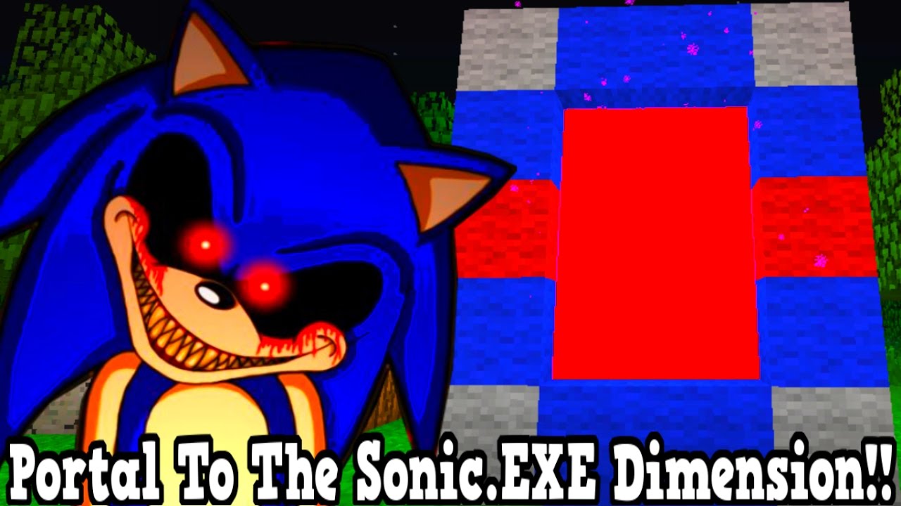 Minecraft How To Make A Portal To The Sonic.EXE Dimension 