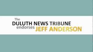 Duluth News Tribune Endorses Jeff Anderson