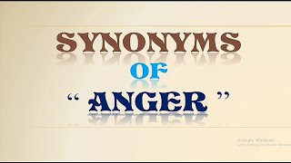 Thumbnail Synonyms of ANGER