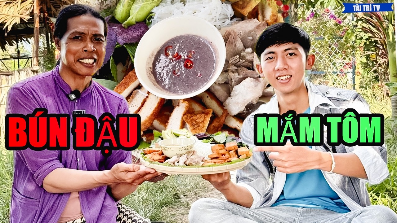 Lần Đầu Mộng Kha Được Ăn Bún Đậu Mắm Tôm, Hương Vị Khó Quên | Tài Trí TV