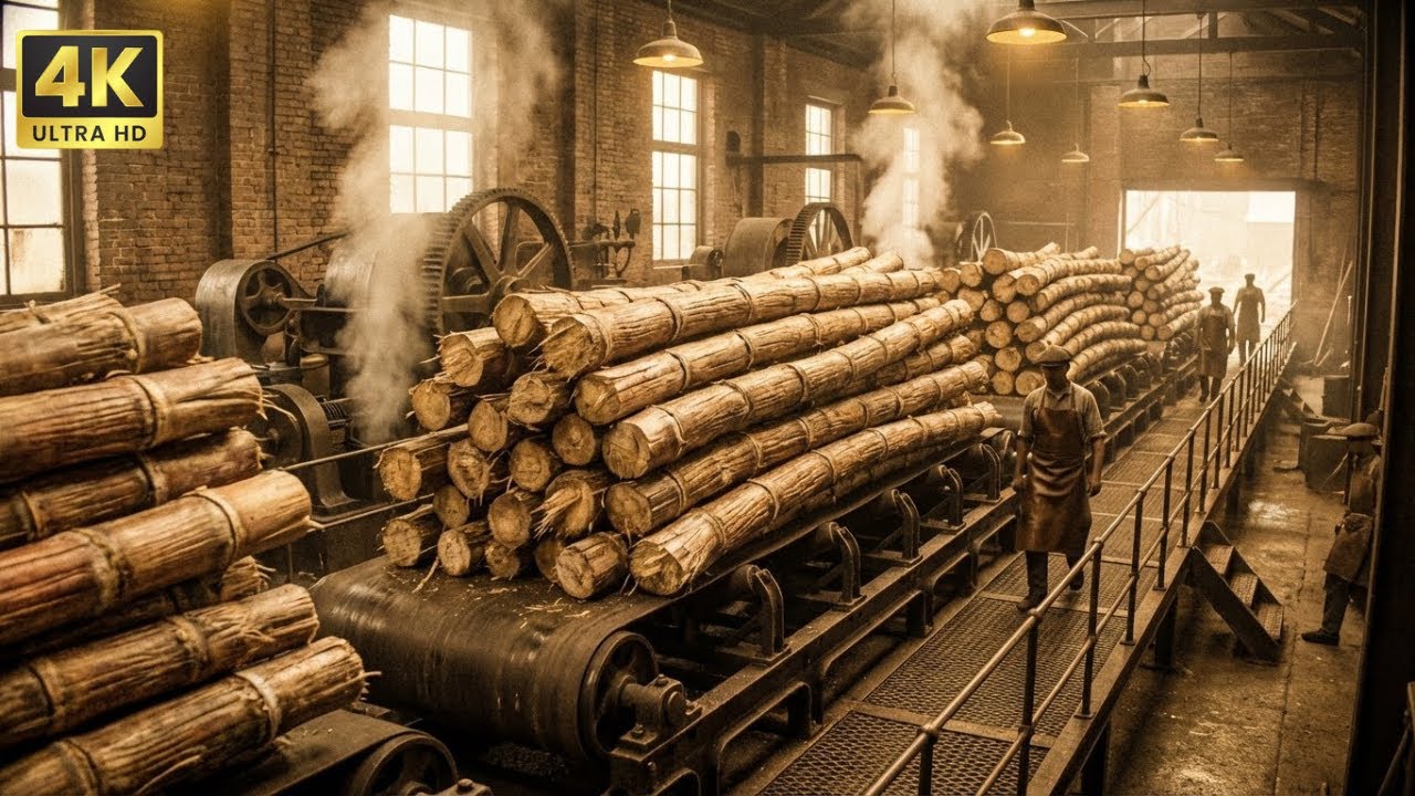 Inside a Traditional Cane Sugar Mill: The Complete Journey from Fresh Sugarcane to Pure Crystals