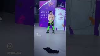 Käärijä goes shirtless at Eurovision PrePartyES 2023 in Madrid