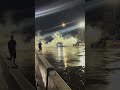 Pro Class Burnout at the Big Cruise and Car Show #shorts #burnout #carshow #customtrucks #smoke