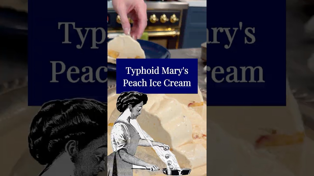 Typhoid Mary's Peach Ice Cream from 1911