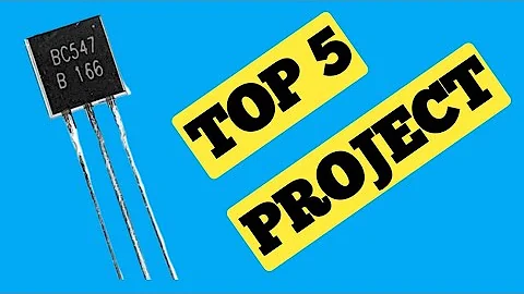 Top 5 Elctronics Projects with Bc547 Transistor