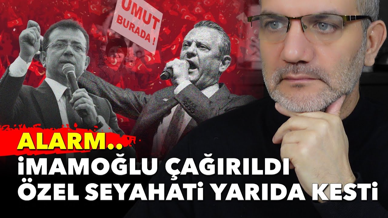 Alarm.. İmamoğlu çağırıldı; Özel seyahati yarıda kesti | Tarık Toros | Manşet | 25 Ekim 2025