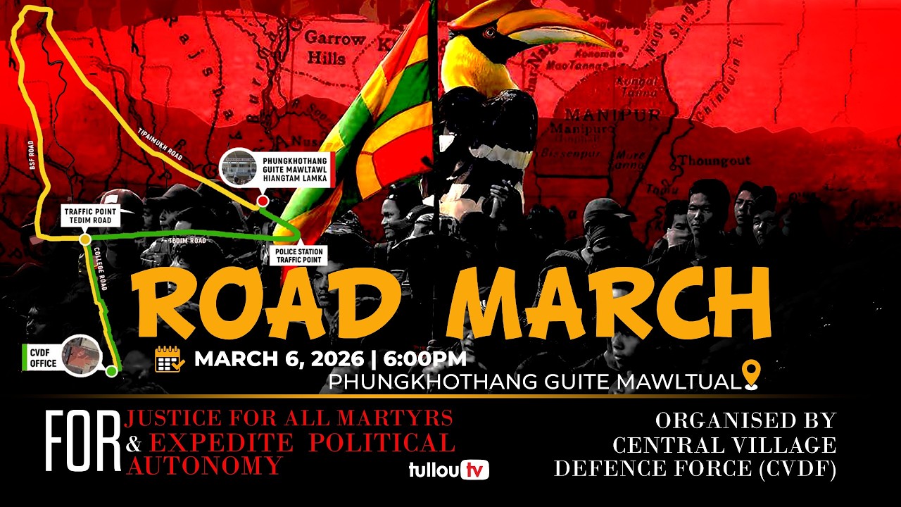 ROAD MARCH - Justice for all Martyrs & to Expediate Political Autonomy | CVDF | March 6, 2026