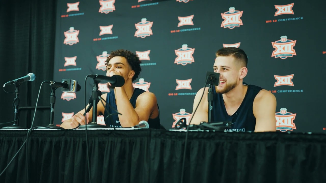 West Virginia players Big 12 Tournament Day One — Mar. 7