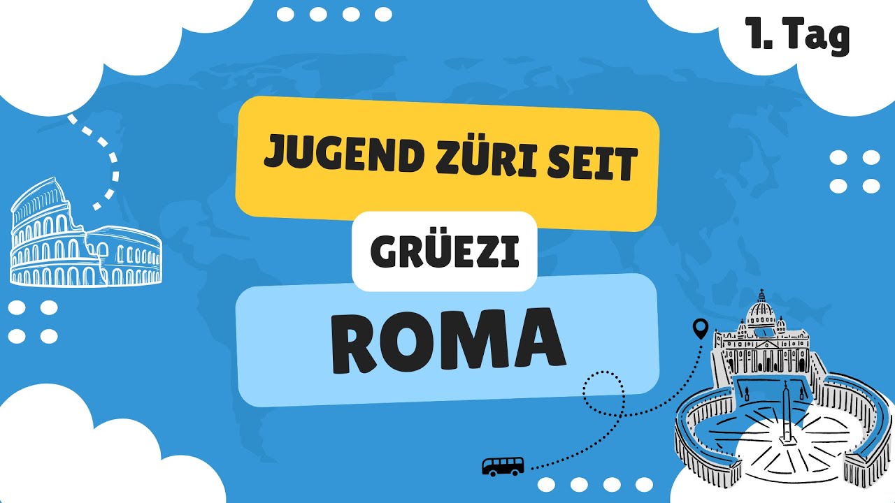 Romreise 2025 - 1. Tag - Reisezeit