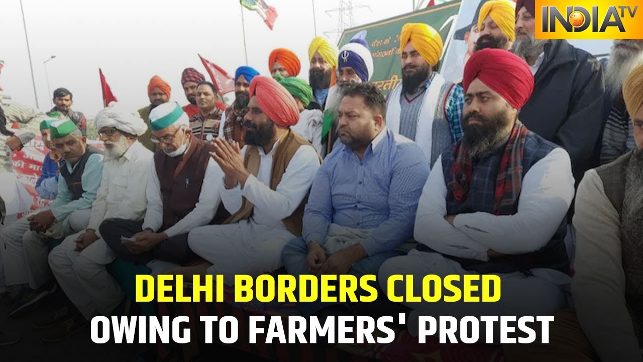 Chilla, Ghazipur Borders Closed Owing To Farmers Protest In Delhi