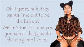 Nicki Minaj ~ Chun-Li ~ Lyrics @SBBSQProduction