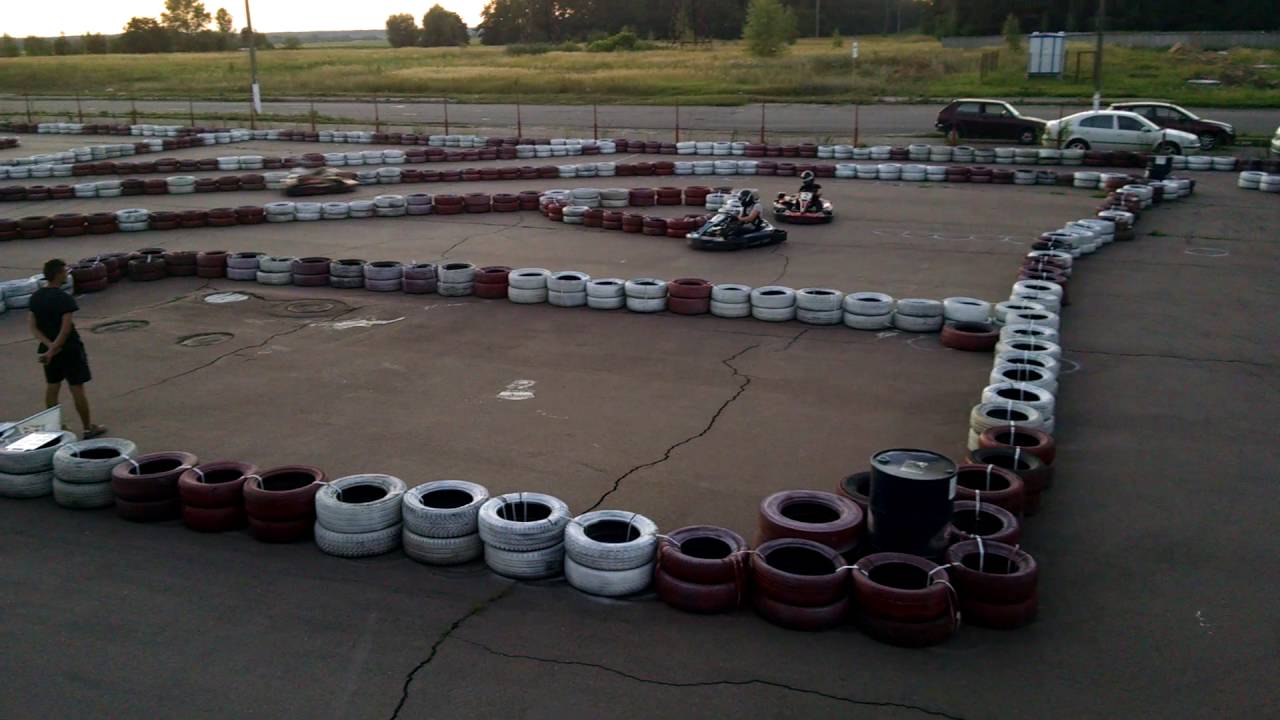 Картинг тренировки. Парк Воронежского шинного завода тренировки картинг команды.