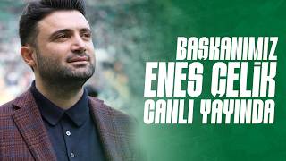 Başkanımız Enes Çelik Açıklamalarda Bulunuyor