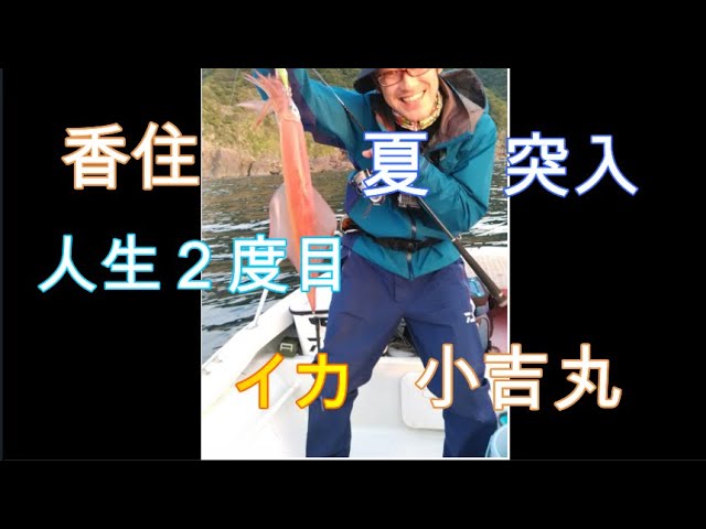 夏イカ 突入 香住 柴山 小吉丸 １年越しのイカ釣りです 前編 Youtube