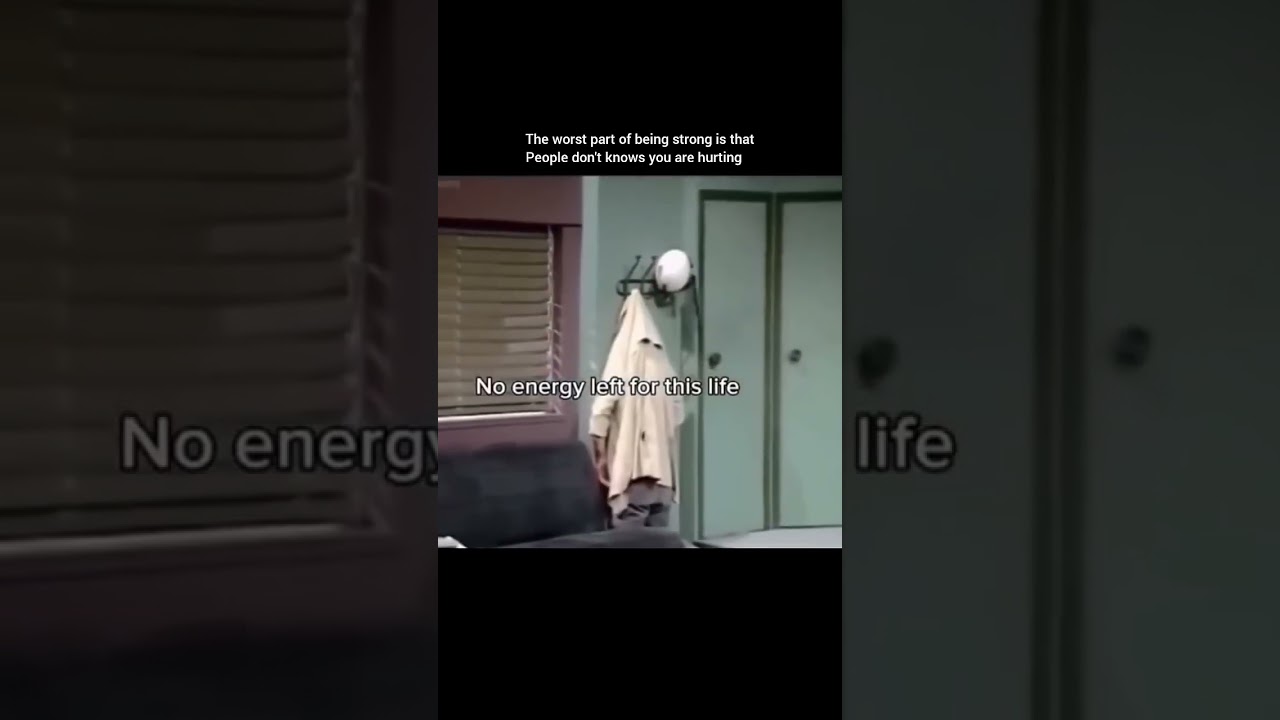 No energy left for this life