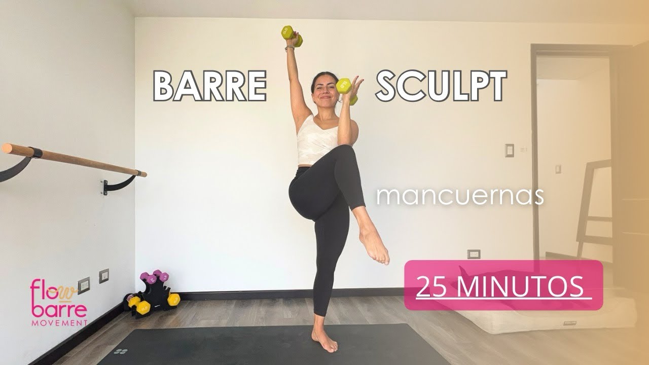 Barre para esculpir cuerpo completo | 25 minutos de bajo impacto 
