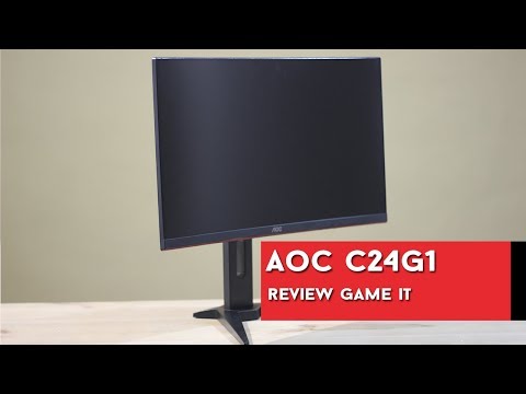 AOC C24G1, review y montaje