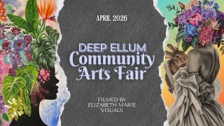 Deep Ellum Community Arts Fair Walkthrough in Dallas | April 2026