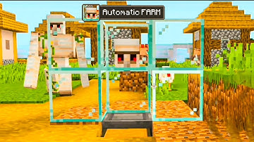 Download LINK ~ Automatic FARM Mod for Minecraft PE 1.21