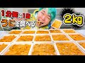 【検証】大好きな"うに"なら無限に食べれる説