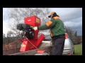 Wood chipper   shredder demo