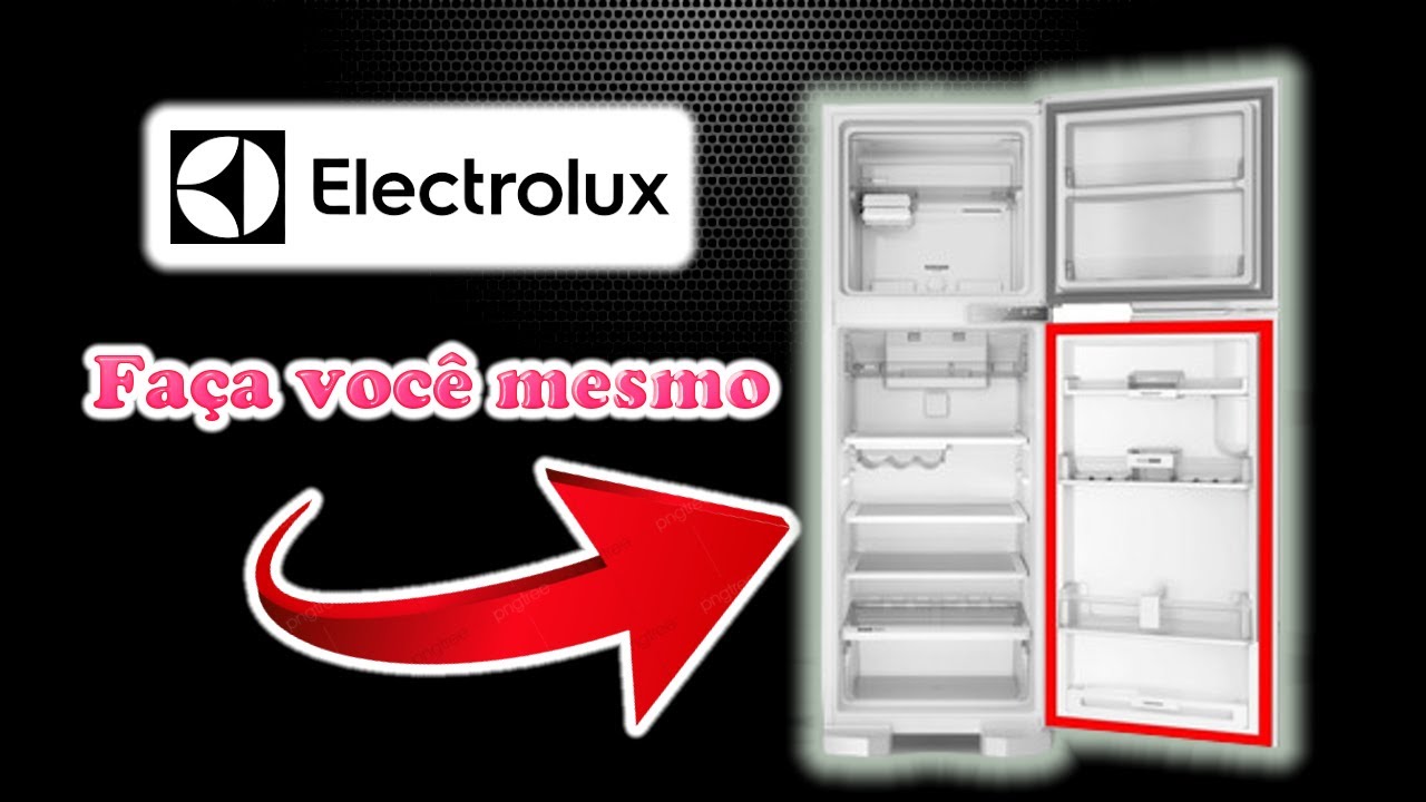 COMO TROCAR A BORRACHA DA GELADEIRA ELECTROLUX - YouTube