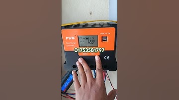 pwm solar charge controller #foryou #pwm #solarchargecontroller