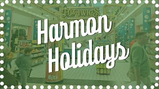Shopping at Scheels for Harmon Holidays!