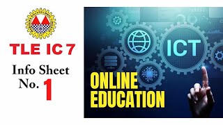 Online Education | TLE IC7 Info Sheet 1 | Tag-Lish Lecture