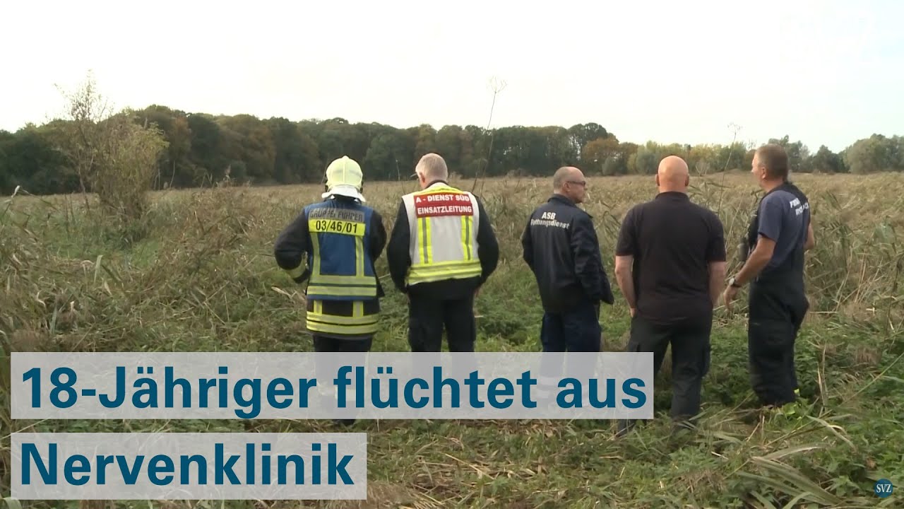 Flucht aus Nervenklinik in Rostock endet im Schlamm