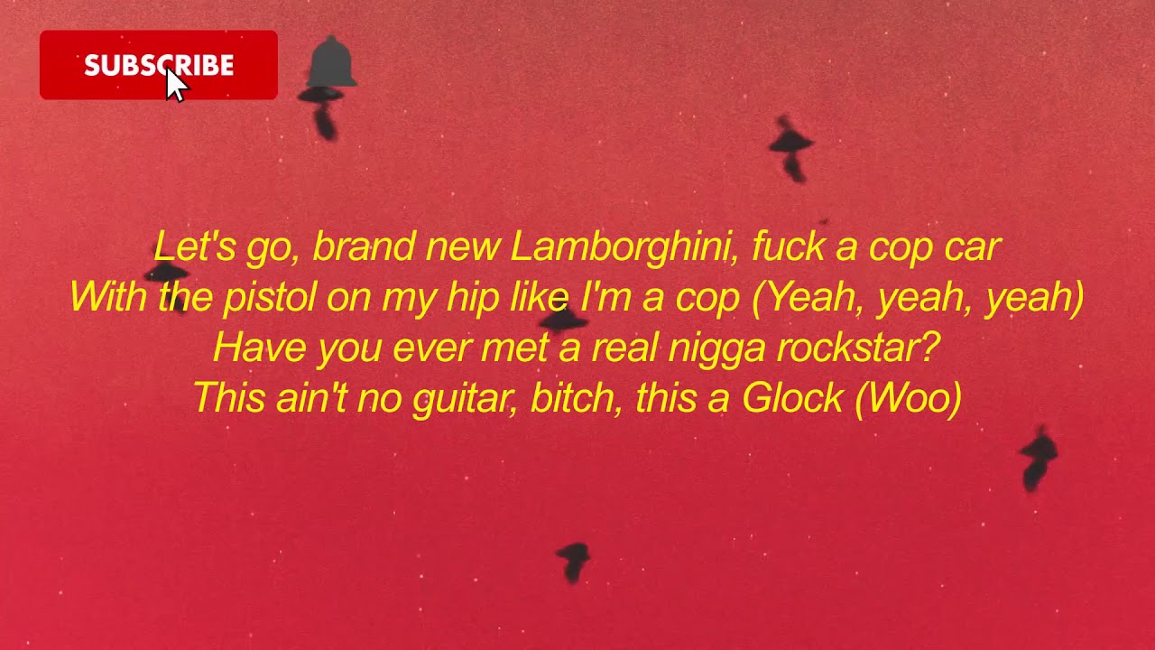 Lamborghini Cop Car Lyrics DaBaby - ROCKSTAR ft. Roddy Ricch (Lyrics) brand new lamborghini cop