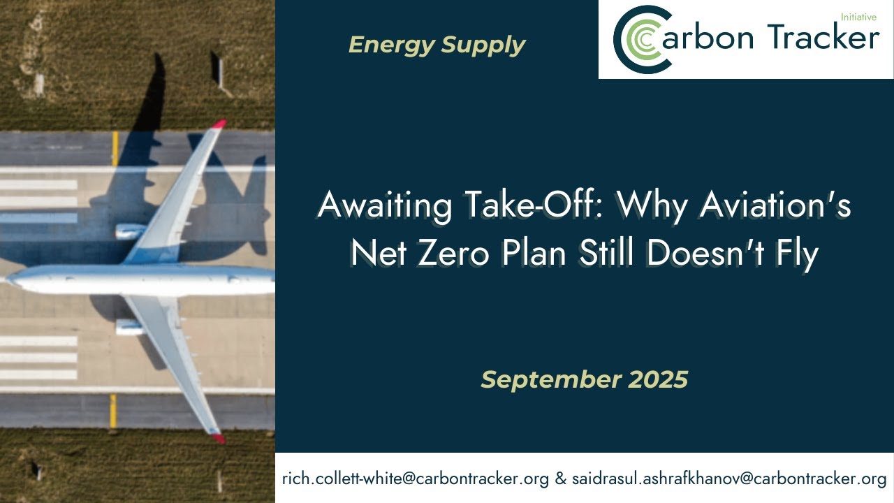 Awaiting Take-Off: Why Aviation’s Net Zero Plan Still Doesn’t Fly