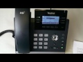 Yealink T41P / T42G User Guide - Voicemail Access & Setting Your Name & Greeting