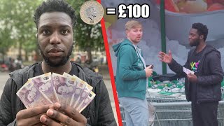 If They Give Me 1 I Give Them 100 Social Experiment Part 2