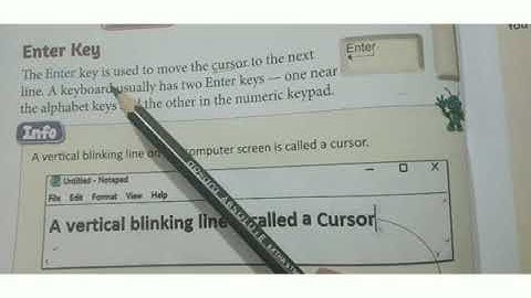 Sub- Computer, Class-I, Topic- Reading of Chapter-6, Meet the Keyboard, DT- 28/11/2020