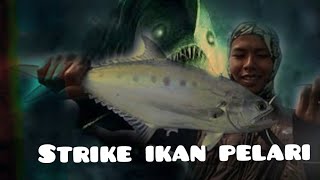 Mancing Semarang ‼️casting  queenfish mengamuk, sebile dihajar mancing dam ijo semarang