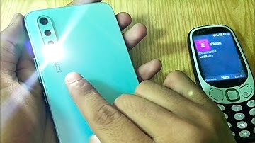 How to set flashlight notifications in Vivo S1