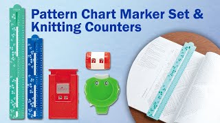 Tool School: Pattern Chart Marker Set & Knitting Counters