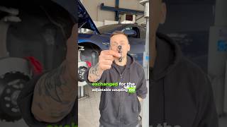 Plaid lowering and camber adjustment #tesla #plaid #installation #problem #lowering #werkstatt