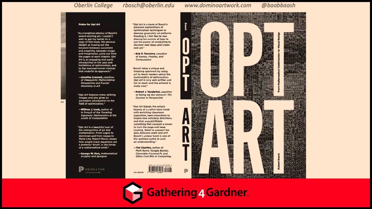 Bob Bosch - Domino Steganography & Lenticular Dice Mosaics: Two Examples of Opt Art - G4G14 Apr 2022