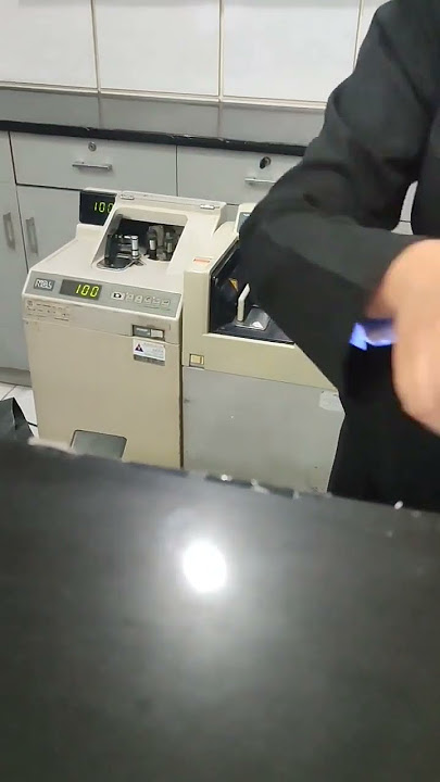 alat hitung uang di bank #shorts #cash