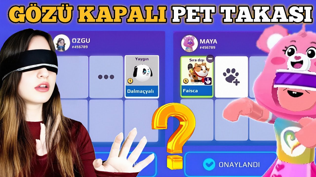 PK XD MAYA İLE GÖZÜ KAPALI PET TAKASI ! ŞANSLI OLAN KİM ? | ÖZGÜŞ TV