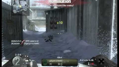 Black Ops: Sick 720 tomahawk and tomahawk across map
