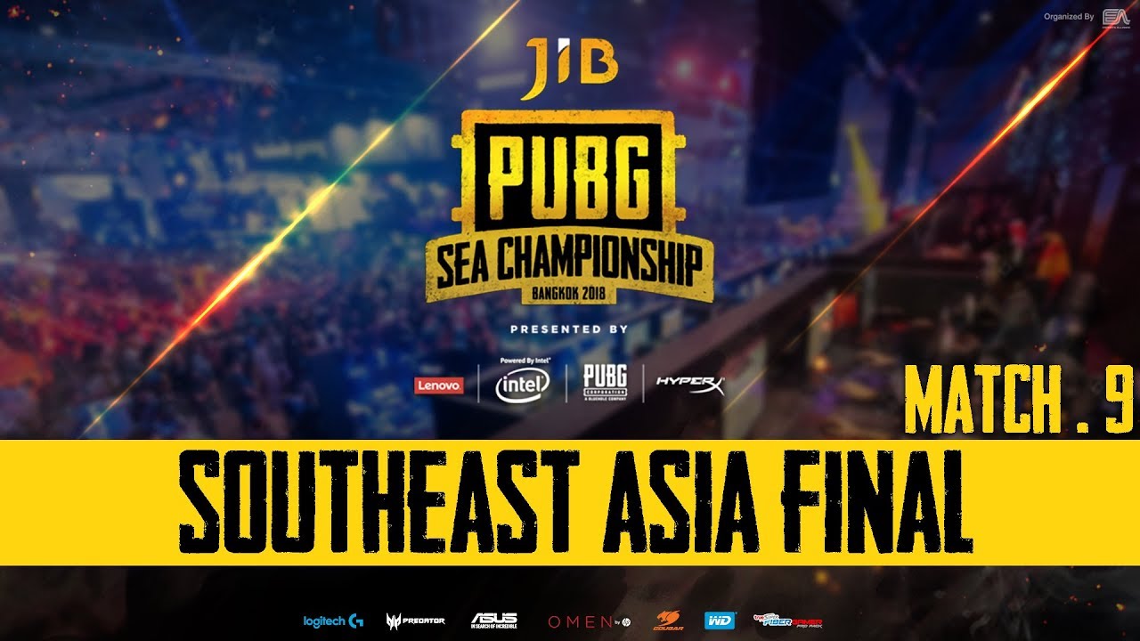 jib bangkok  2022 New  JIB PUBG SEA Championship Bangkok 2018 SEA Final Day 2 Game 9